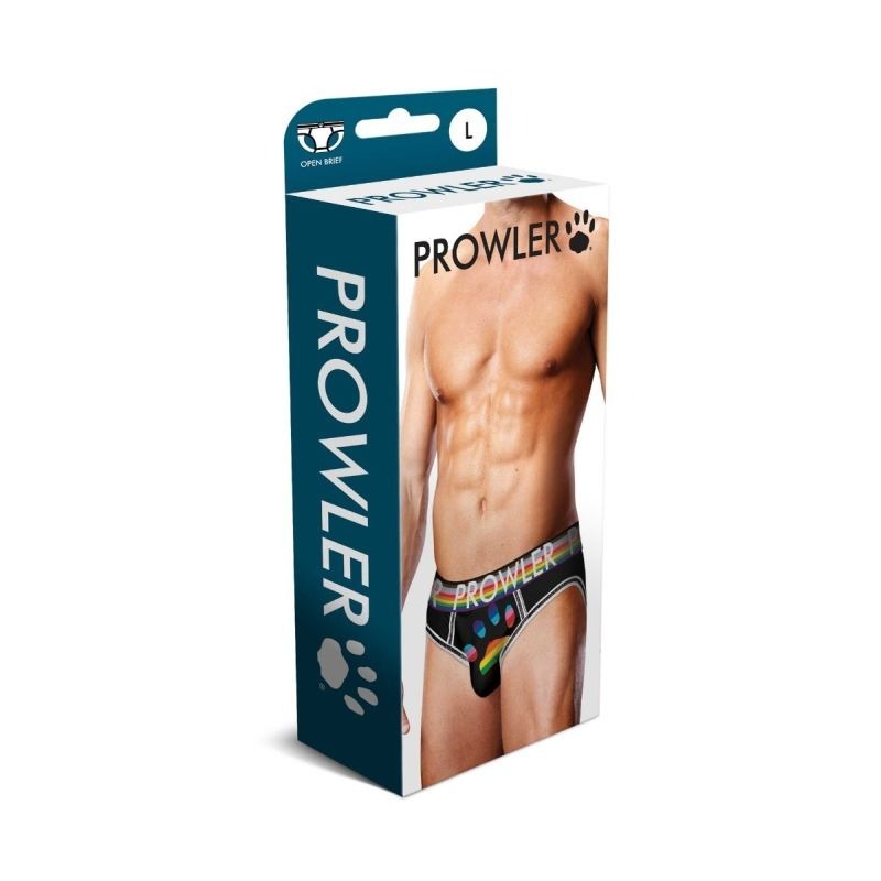 Oversized Paw Open Back Mens Brief by Prowler - Mens Briefs And Boxers