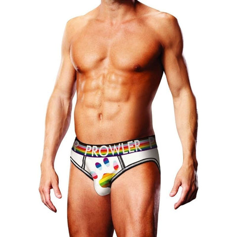 Oversized Paw Open Backless Brief by Prowler - Mens Briefs And Boxers