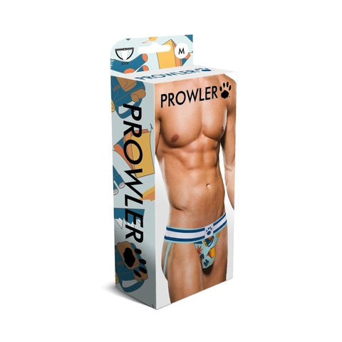 Autumn Blue and White Mens Jock Strap by Prowler - Jocks and G-Strings