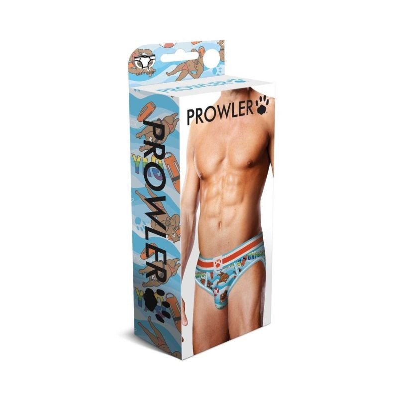 Gaywatch Bears Open Back Comfortable Mens Brief by Prowler - Mens Briefs And Boxers