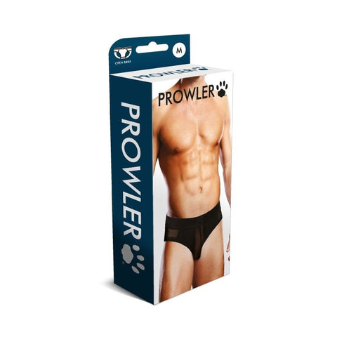 Mesh Open Back Mens Brief Black by Prowler - Mens Briefs And Boxers