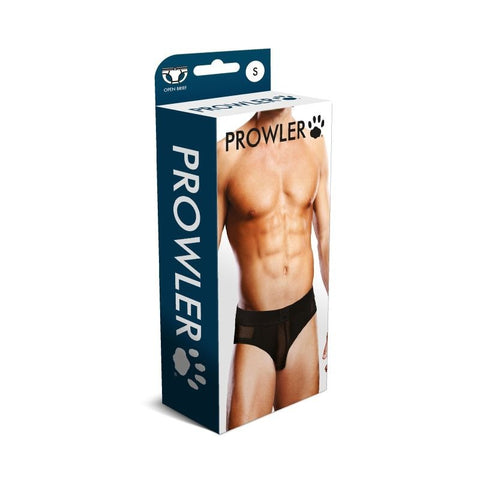 Mesh Open Back Mens Brief Black by Prowler - Mens Briefs And Boxers