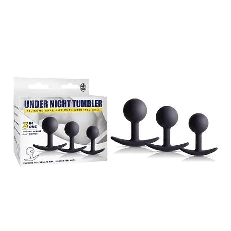 Under Night Tumbler Weighted Anal Trainer Kit - Butt Plugs