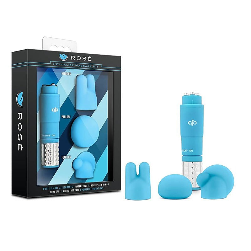 Rose Revitalize Silicone Adult Massage Kit - Sex Kits