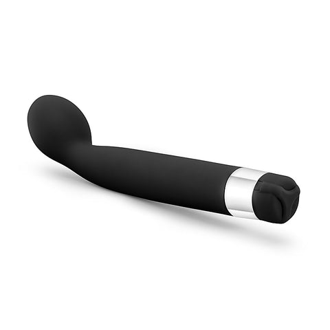 Rose Scarlet G 8.5 Inch G-Spot Vibrator Black - G-Spot Vibrators