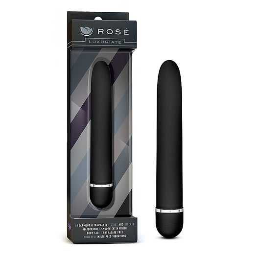 Rose Luxuriate 7 Inch Vibrating Bullet Massager - Bullet Vibrators