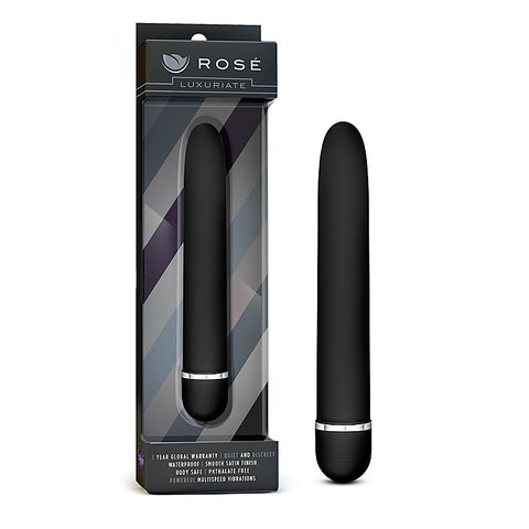 Rose Luxuriate 7 Inch Vibrating Bullet Massager - Bullet Vibrators