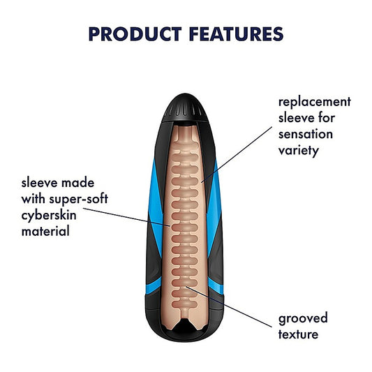 Satisfyer Chambers of Pleasure Mens Penis Sleeve - Penis Sleeves and Extenders