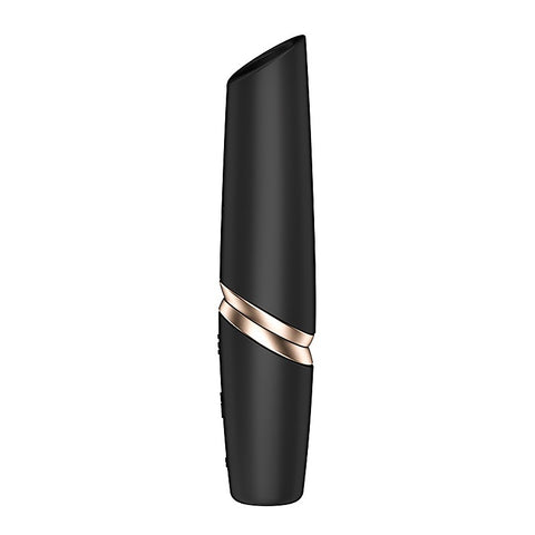 Satisfyer Perfect Kiss Mini Air Wave Clitoral Massager - Clit Ticklers and Pulsators
