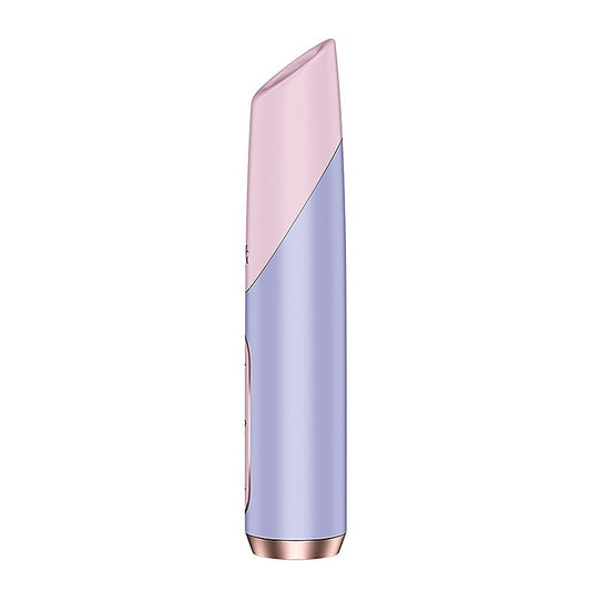 Satisfyer Bold Kiss Travel Size Air Pulse Clitoral Sex Toy - Clit Ticklers and Pulsators