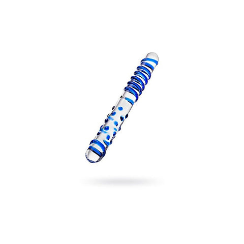 Sexus Glass Duo Dual Ended Glass Dong by ToyFa - Glass Sex Toys