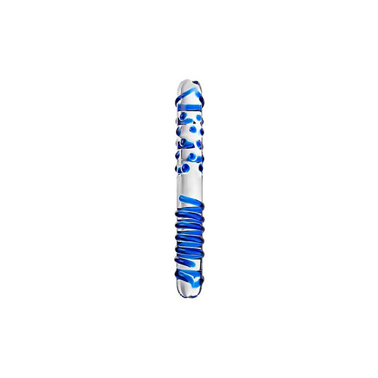 Sexus Glass Duo Dual Ended Glass Dong by ToyFa - Glass Sex Toys
