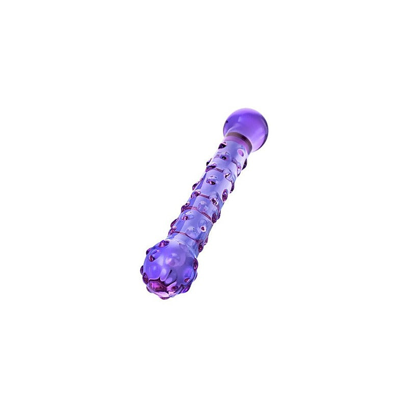 Sexus Dual Ender Glass Dildo Duo 19.6cm Pink - Glass Sex Toys