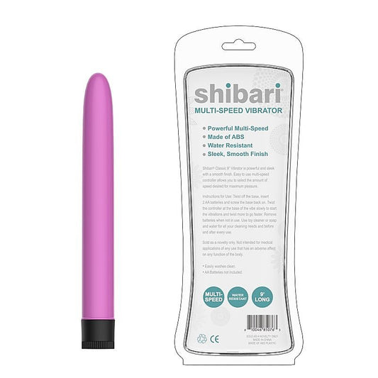 Shibari Powerful Multi Speed Bullet Vibrator 9 Inches - Bullet Vibrators