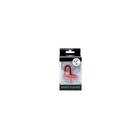 Sport Fucker Silicone Cock Plug Red - Penis Plugs