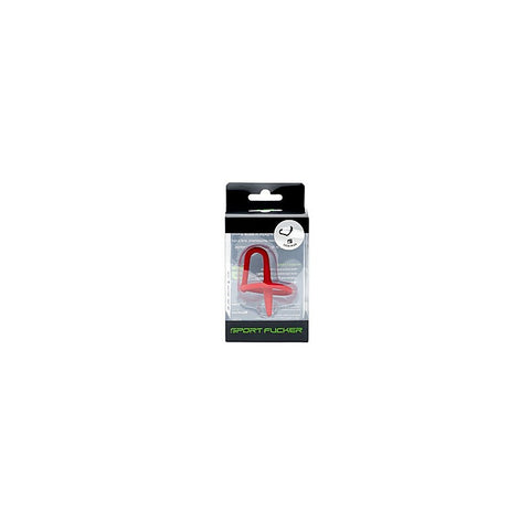Silicone Cock Plug Red by Sport Fucker - Penis Plugs