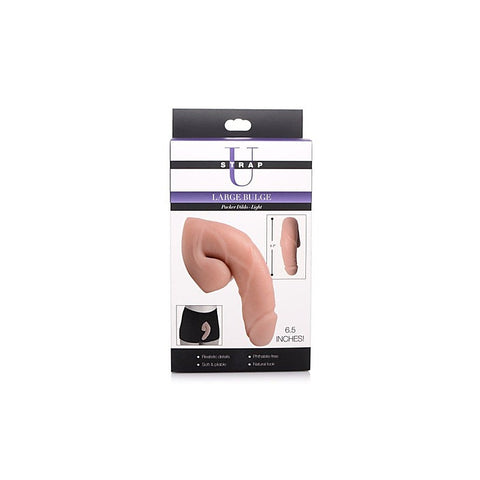 Strap U Large Bulge Soft Packer by XR Brands - Realistic Dildos