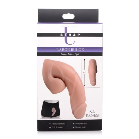 Bulge Soft Packer Dildo Light Skin Tone by XR Brands - Realistic Dildos
