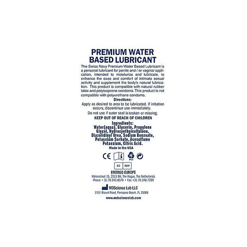 Swiss Navy Sensual Water Based Arousal Gel by Swiss Navy - Water Based Lubes