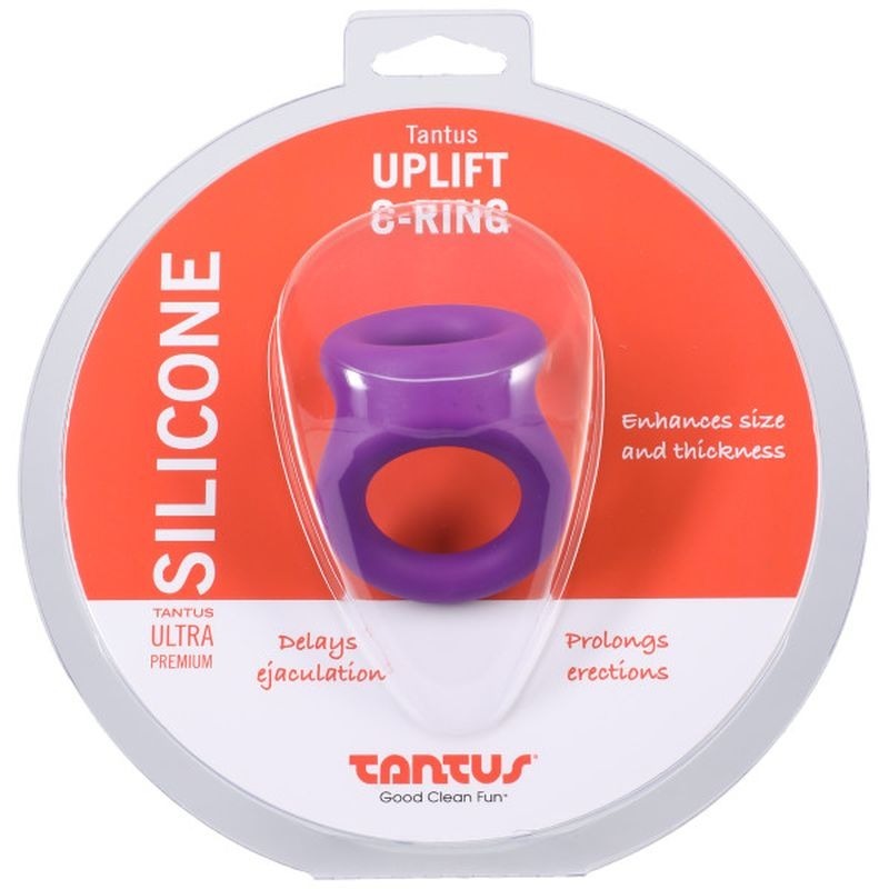 Uplift Silicone Cock Ring by Tantus - Stretchy Cock Rings