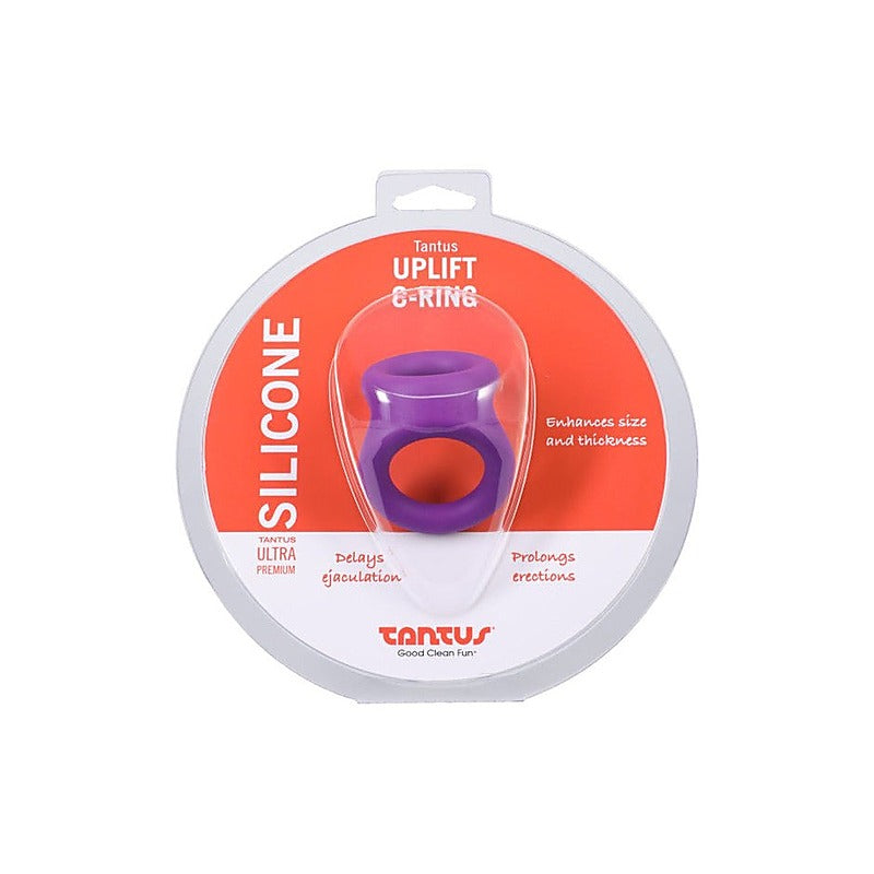 Tantus Uplift Soft and Stretchable Silicone Cock Ring - Stretchy Cock Rings