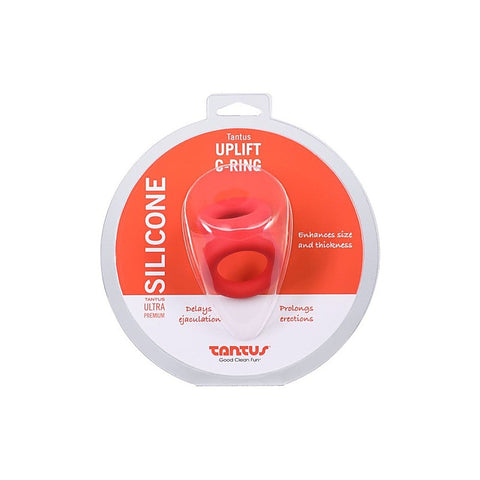Tantus Uplift Soft and Stretchable Silicone Cock Ring - Stretchy Cock Rings