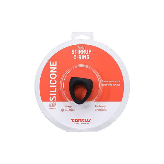 Tantus Stirrup Stretchy Mens Silicone Cock Ring - Stretchy Cock Rings