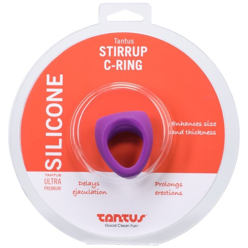 Stirrup Stretchy Silicone Cock Ring by Tantus - Stretchy Cock Rings