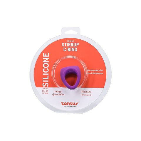 Tantus Stirrup Stretchy Mens Silicone Cock Ring - Stretchy Cock Rings