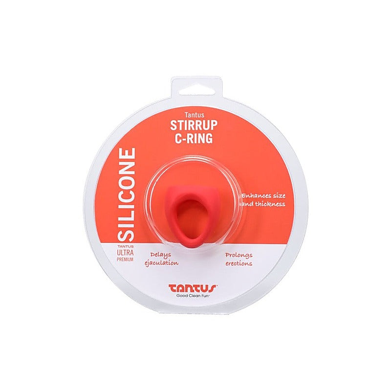 Tantus Stirrup Stretchy Mens Silicone Cock Ring - Stretchy Cock Rings