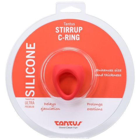 Stirrup Stretchy Silicone Cock Ring by Tantus - Stretchy Cock Rings