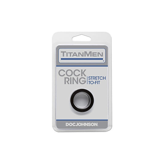 Titanmen Extra Thick Stretchy Cock Ring by Doc Johnson - Stretchy Cock Rings