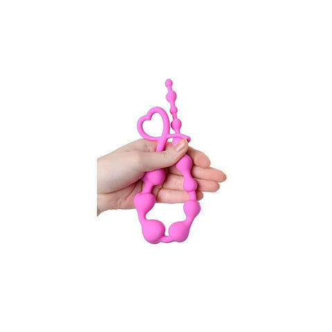Premium Sweety Long Silicone Anal Chain by ToDo - Anal Beads and Balls