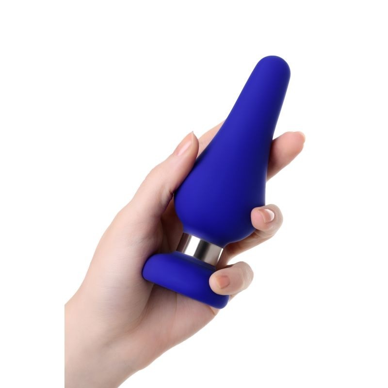 Classic Blue 10cm Silicone Anal Plug by ToDo - Butt Plugs