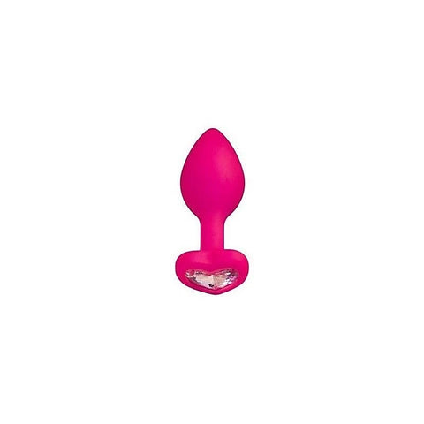 Diamond Heart Silicone Anal Plug by ToDo - Butt Plugs