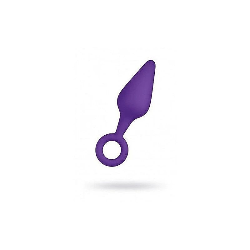 ToDo Bung Silicone Anal Plug Small Purple - Butt Plugs