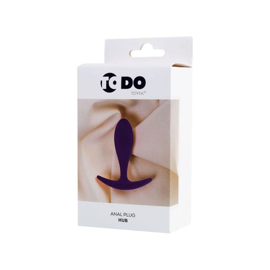 Hub Silicone Wide Stopper Anal Plug by ToDo - Butt Plugs