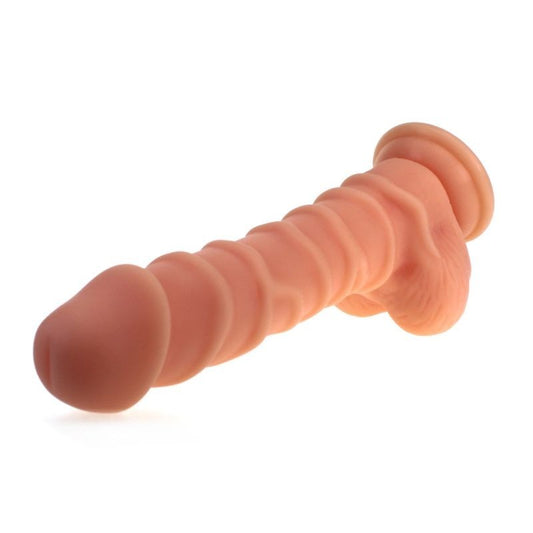 X-Men 22 cm Ridged Shaft Realistic Dildo - Realistic Dildos