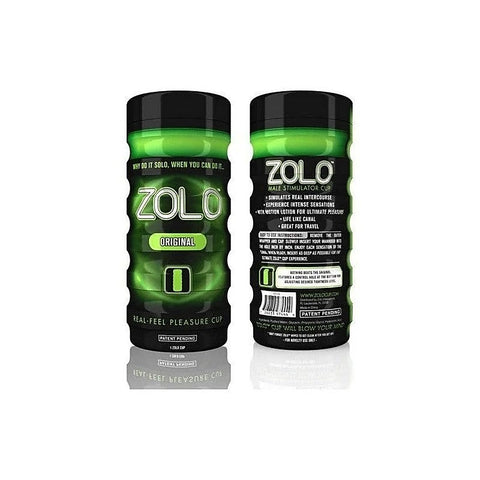 Zolo The Original Silicone Mens Masturbator Cup - Masturbators and Strokers