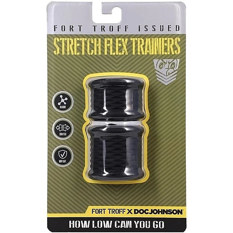 Fort Troff Stretch Flex Trainers Cock Ring by Doc Johnson - Stretchy Cock Rings