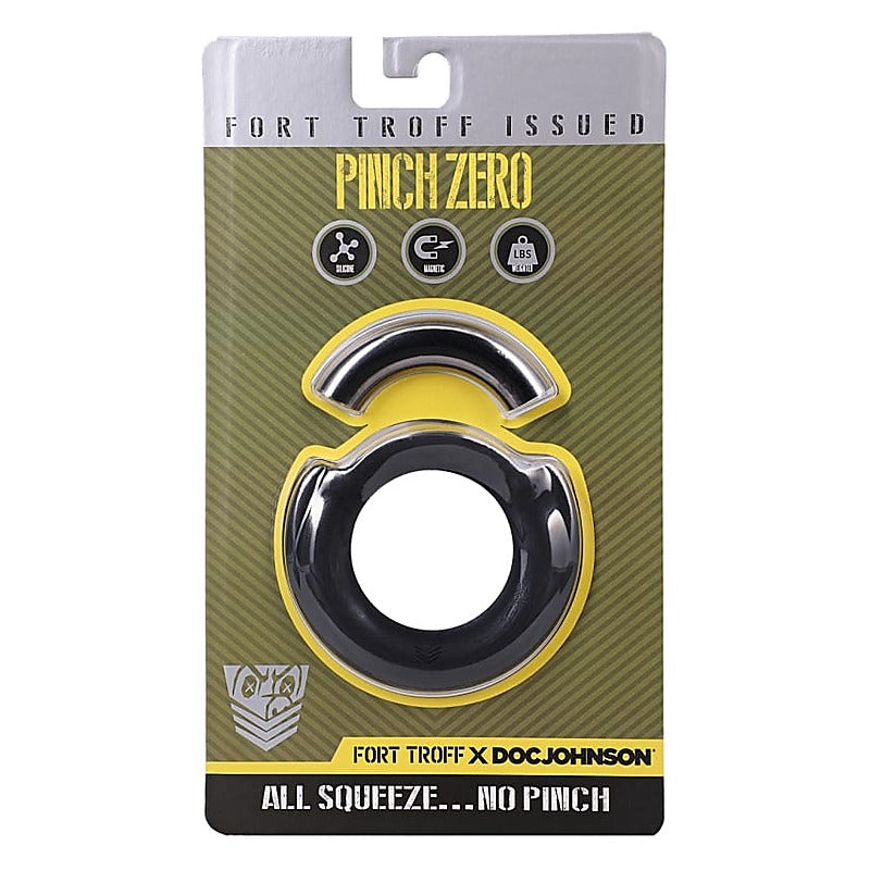 Fort Troff Pinch Zero Erection Enhancer Ring by Doc Johnson - Stretchy Cock Rings