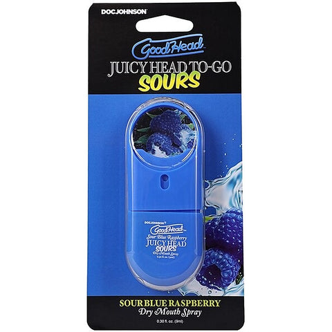 GoodHead Juicy Head Dry Mouth Spray To-Go by Doc Johnson - Delay and Excite Sprays