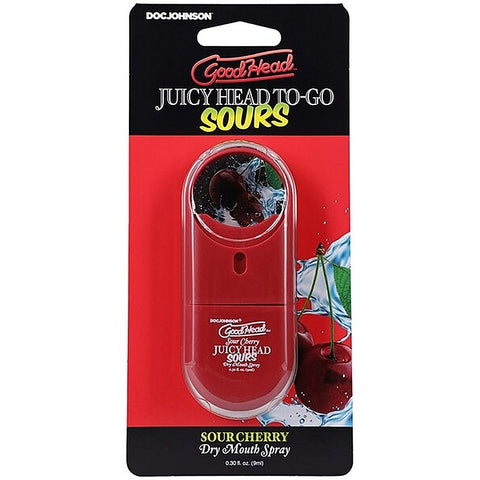 GoodHead Juicy Head Dry Mouth Spray To-Go by Doc Johnson - Delay and Excite Sprays