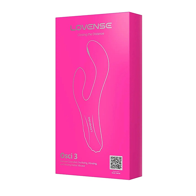 Osci 3 Vibrating And Heating Rabbit Vibrator By Lovense - Rabbit Vibrators