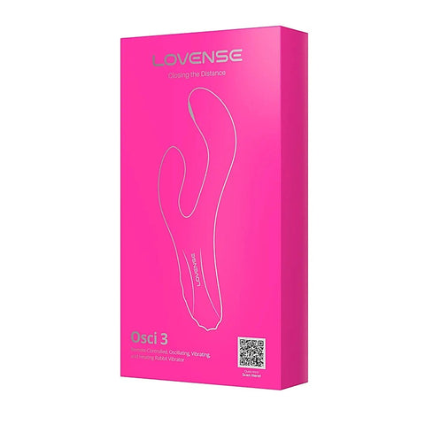 Osci 3 Vibrating And Heating Rabbit Vibrator By Lovense - Rabbit Vibrators