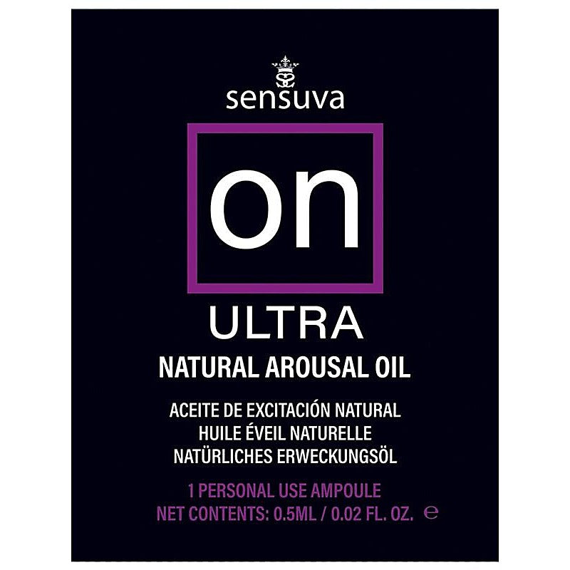 Ultra Arousal Massage Oil by Sensuva On - Massage Oils and Lubricants