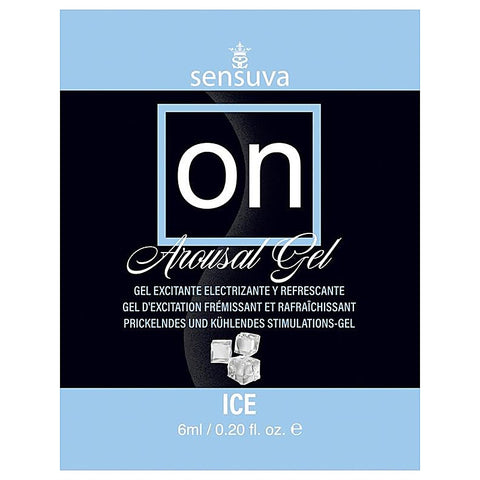 Ice Arousal Gel 6ml by Sensuva On - Massage Oils and Lubricants