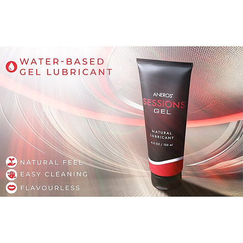 Professional-Grade Sessions Gel by Aneros - Water Based Lubes