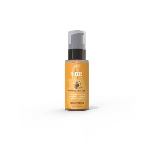Sensuva On Sizzle Lips Edible Warming Massage Gel 59ml - Massage Oils and Lubricants