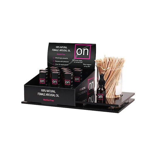 Sensuva On Original Arousal Oil 5ml Small Box 12 Piece Tester Display - Massage Oils and Lubricants